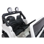 Elektrické autíčko Jeep Wrangler Rubicon Lift 4x4, 24V - biele
